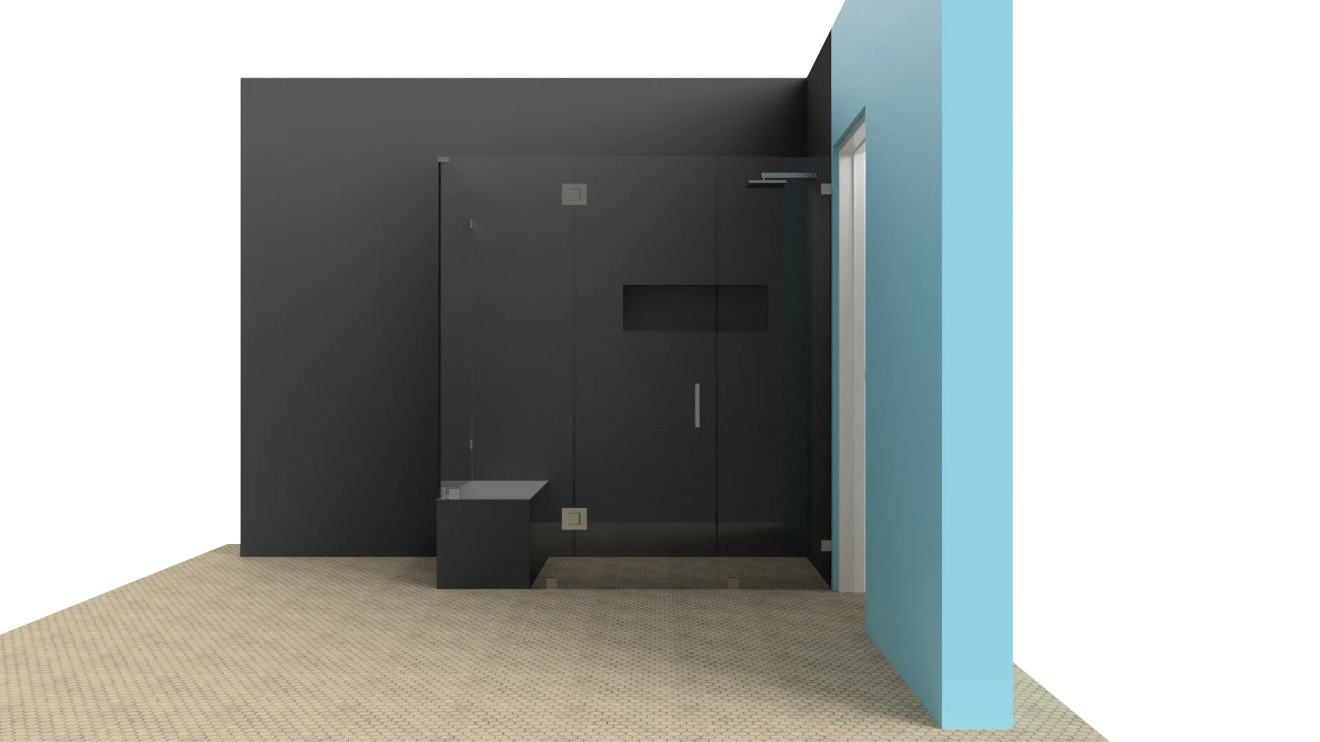 Angle Shower Door Jacey Birch
