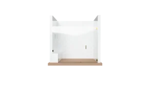 Modern glass shower enclosure with sleek design and clear panels. Perfect for stylish bathrooms.