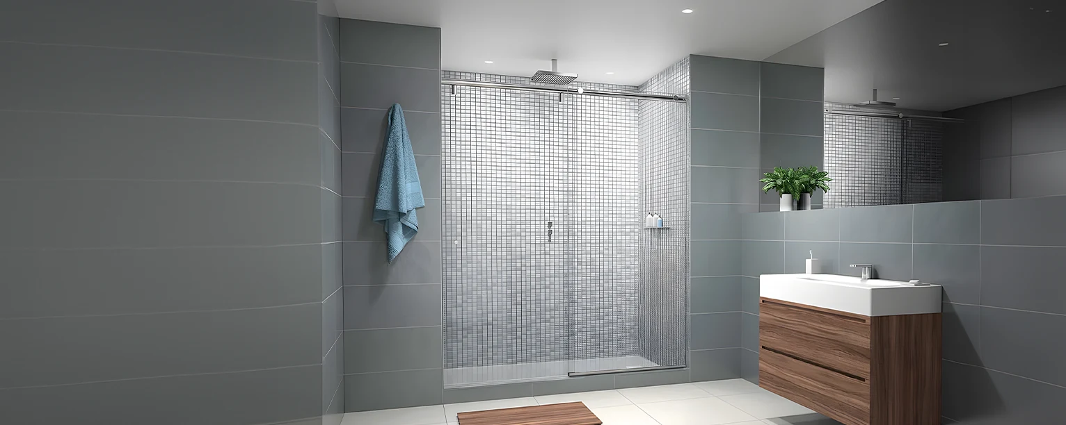 Bypass Glass Shower Doors in Aventura