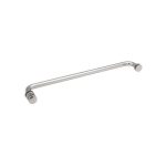 Stainless steel grab bar for bathroom safety and support. Durable and easy to install.