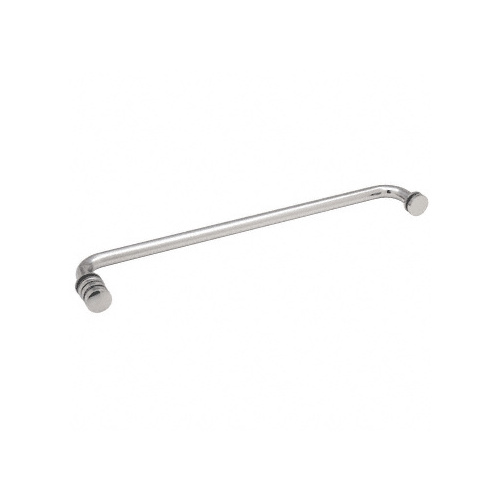 Towel Bar with Contemporary Knob
