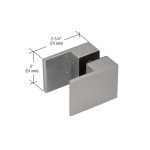 High-quality mirror and glass mounting clip for secure installation.