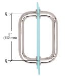 High-quality crystal glass door handle, durable and sleek for modern interiors.