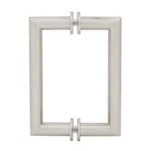 White glass mirror frame for home decor and interior design.