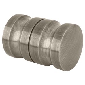 High-quality brushed metal door knob for modern interiors. Durable and stylish hardware.