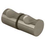 High-quality metal mirror slide hardware for smooth operation. Perfect for custom glass and mirror installations.