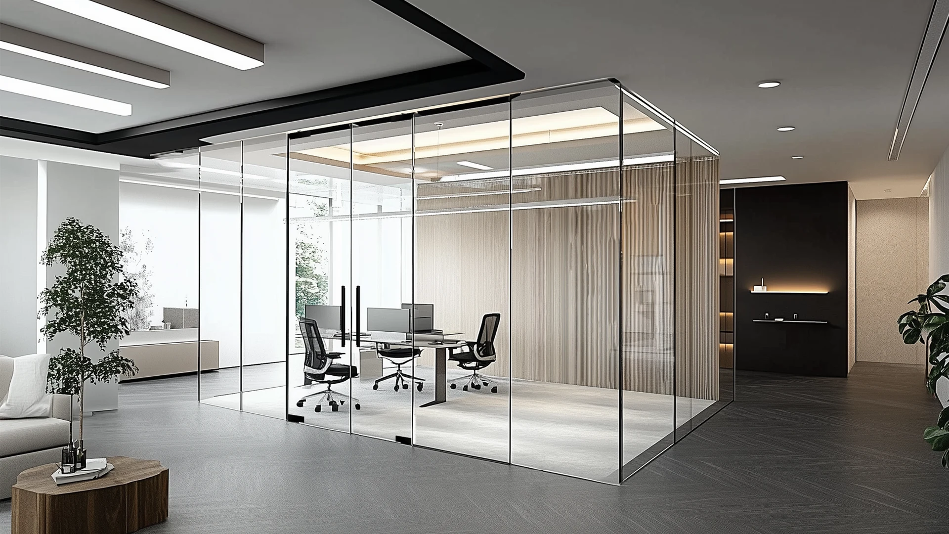 Frameless Glass Partitions A Crystal Glass Mirror Frameless Glass Partitions A Crystal Glass Mirror
