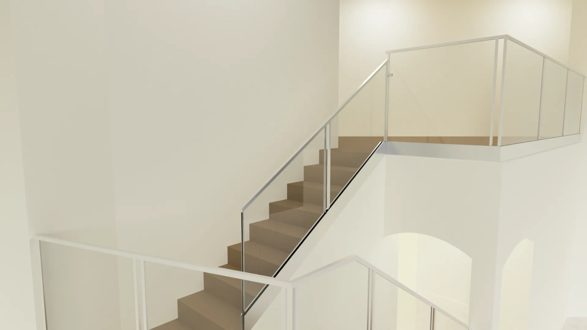 Glass Railing | Kensington Court Residence - A Crystal Glass & Mirror - High-Rise Luxury Residences With Glass Railing Systems And Amenities