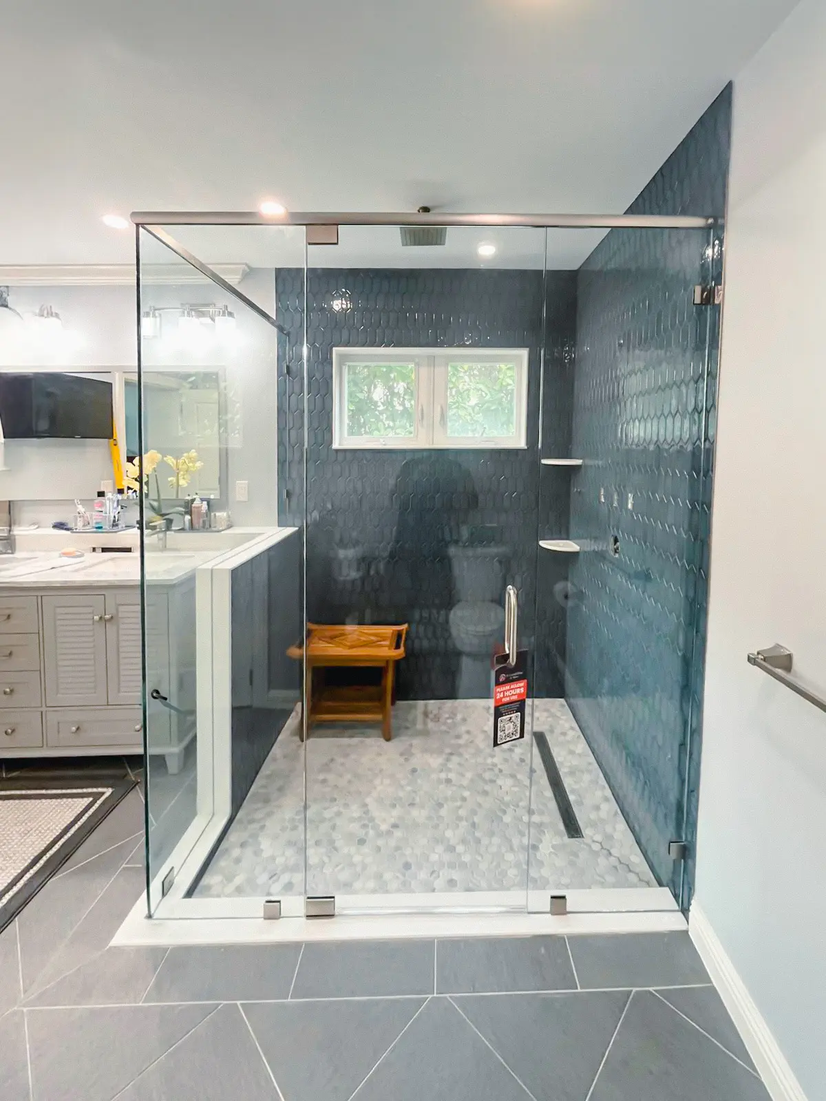 Shower Enclosure | Edwards Lane Residence