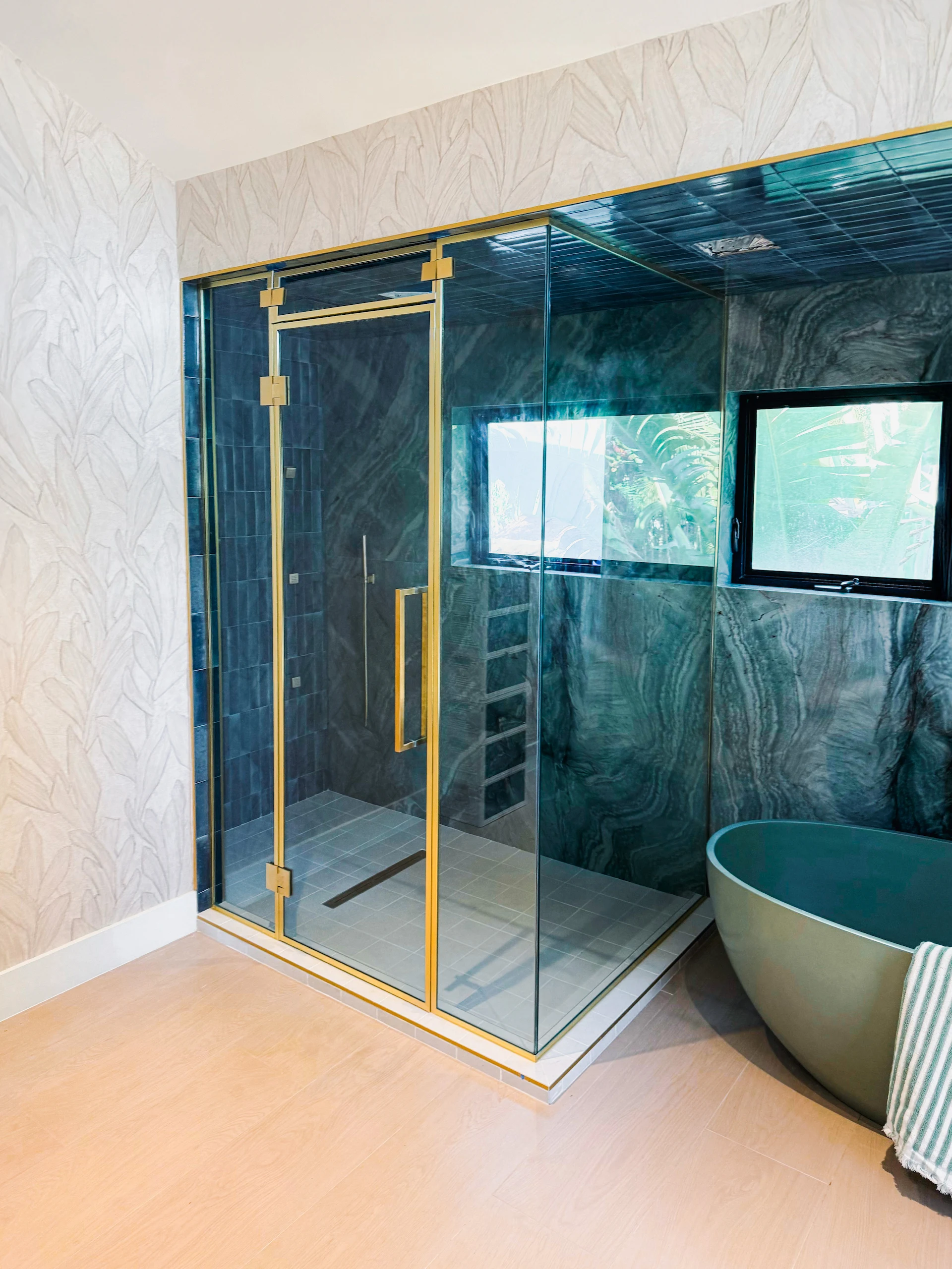 Shower Enclosure | Washington Rd Residence