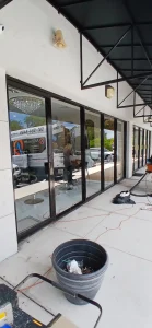 High-quality glass & mirror installation for commercial storefronts and interiors.
