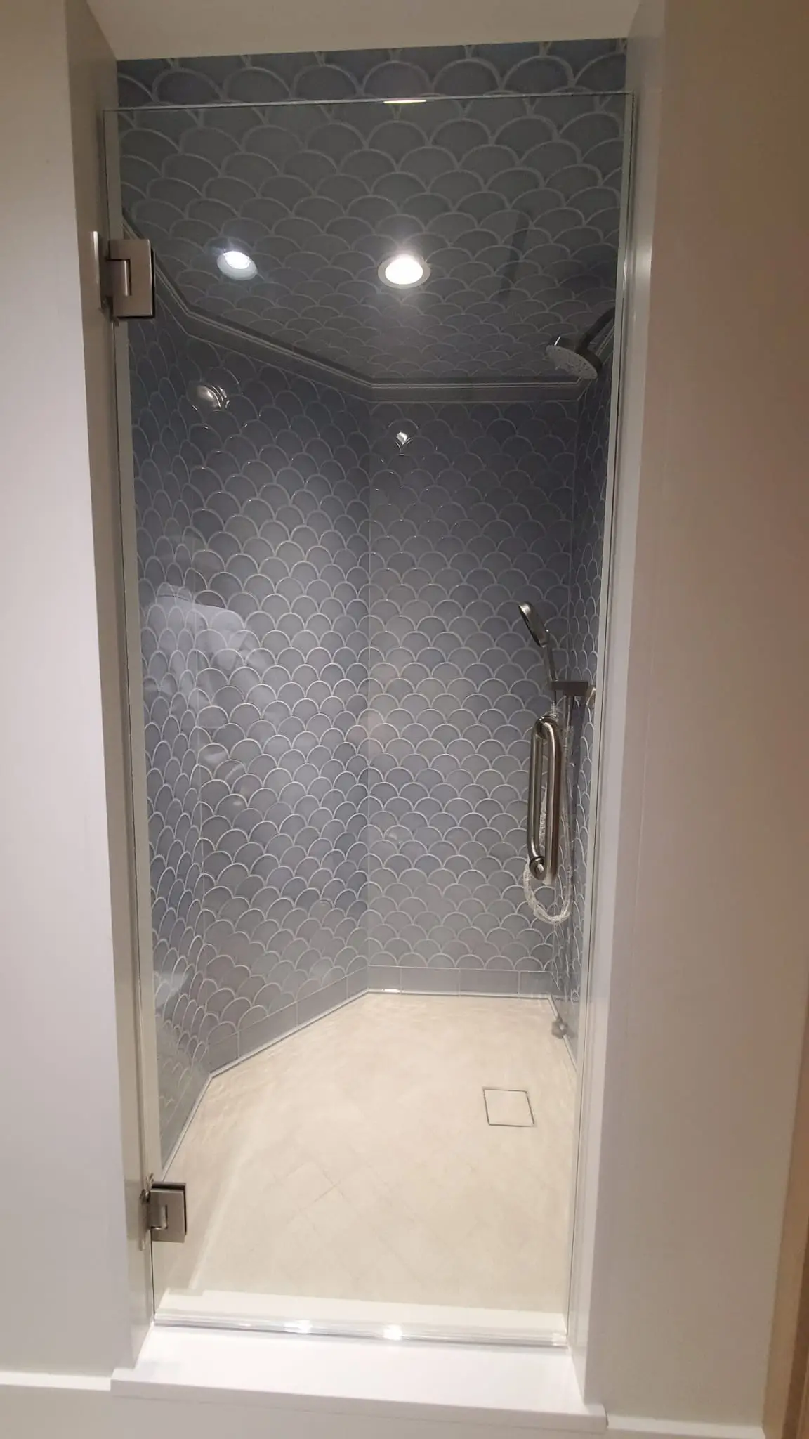 Shower Door | South Ocean Boulevard Residence