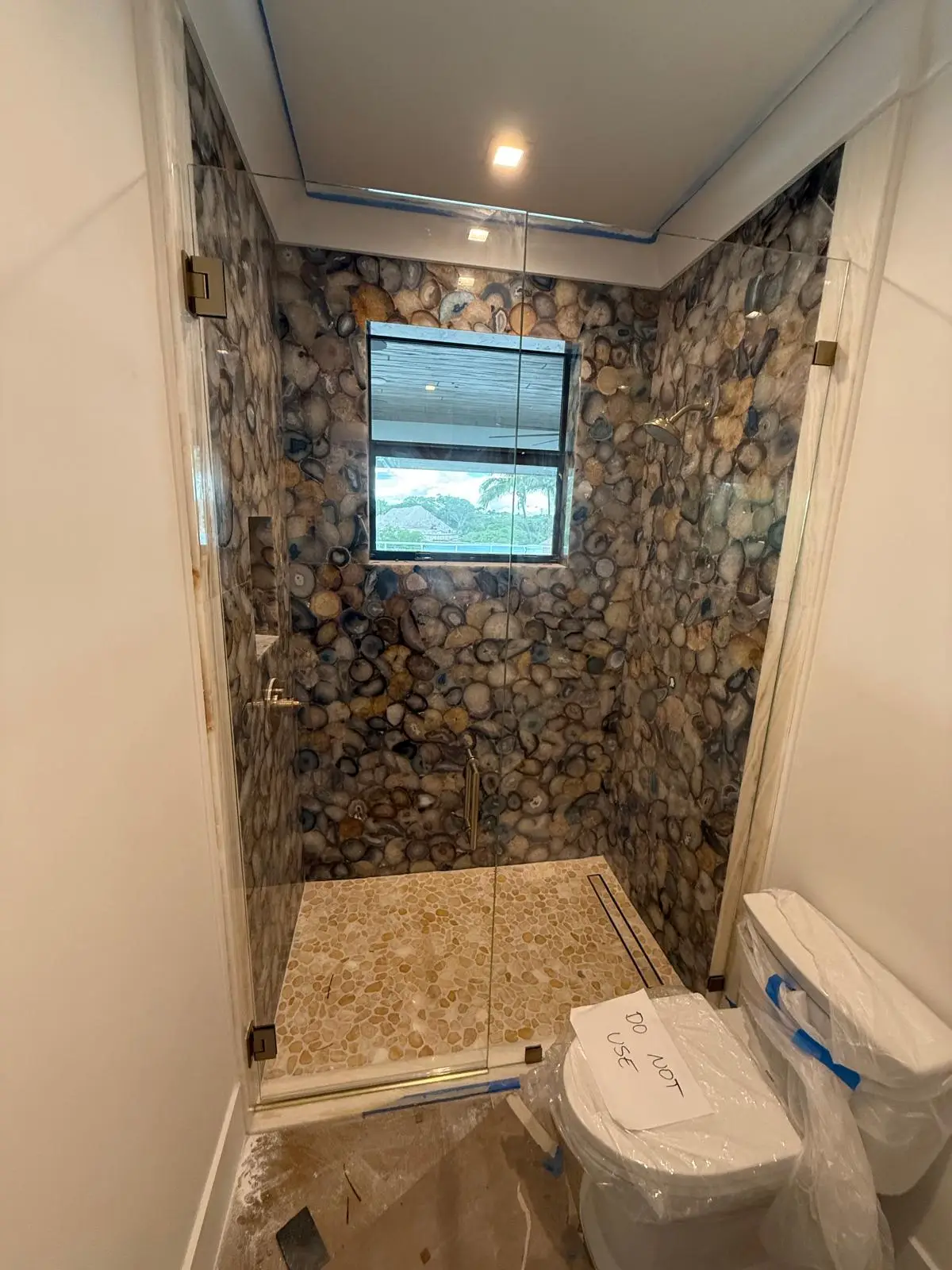 Shower Enclosure | Lighthouse Drive Residence
