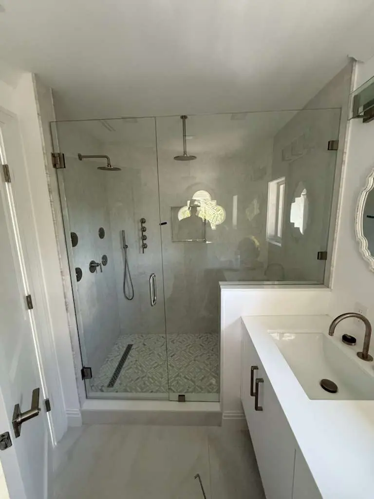 Shower Enclosure | Oleander Avenue Residence