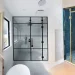 High-quality glass shower enclosures featuring frameless and framed designs, mirrors, and stylish hardware for modern bathrooms.