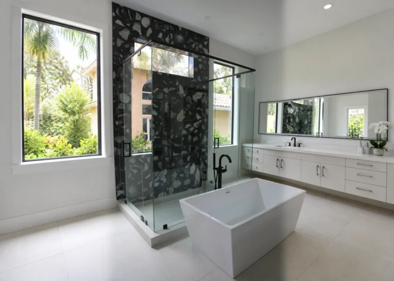 Shower enclosures by ACG Glass & Metals