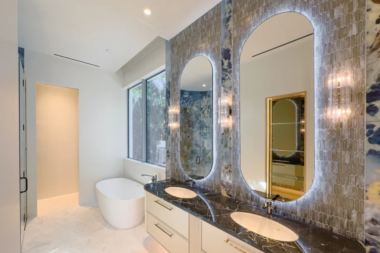 LED mirrors by ACG Glass & Metals