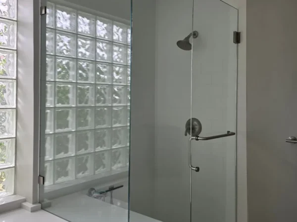 Shower Enclosure | Oyster Road Residence, North Palm Beach